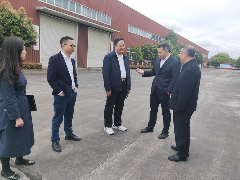罗江区副区长到锐博精益工厂参观莅临指导工